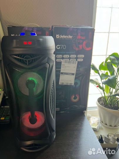 Блютуз колонка Defender G70