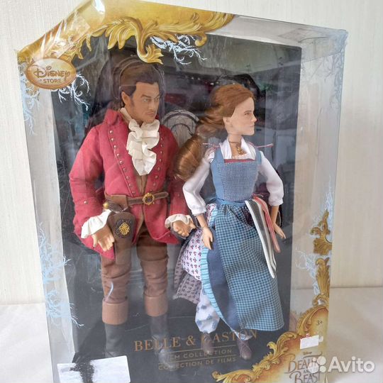 Куклы Гастон и Белль набор Дисней