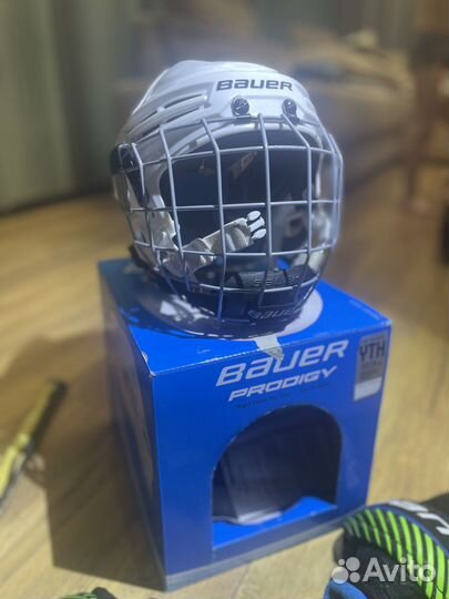 Шлем хоккейный Bauer prodigy YTH