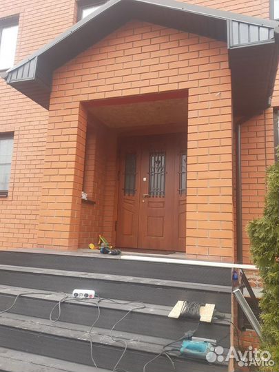 Дверь двустворчатая штульп 1300*2100 мм коричневая