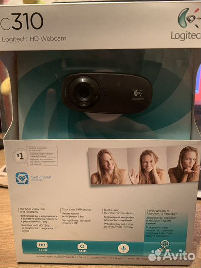 Веб-камера Logitech с310