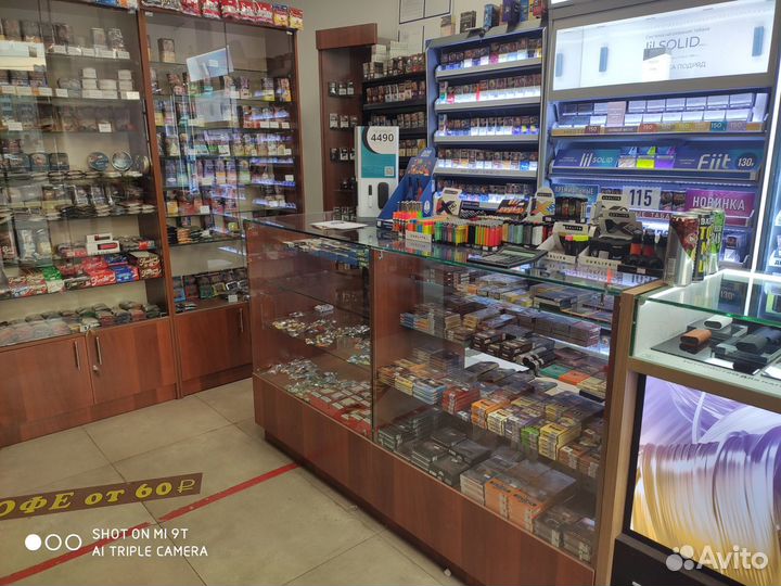 Торговая витрина для табака