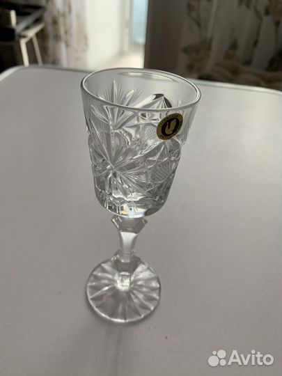 Рюмка хрустальная набор из 6 предметов
