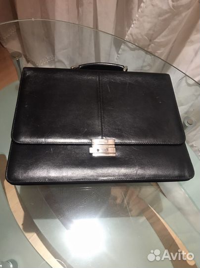 Портфель натуральная кожа