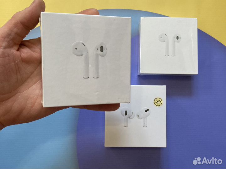 Беспроводные наушники Airpods 2 и PRO