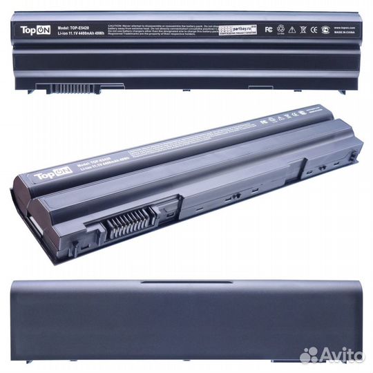 Аккумулятор TOP-E5420 11.1V 4400mAh 49Wh для ноутб