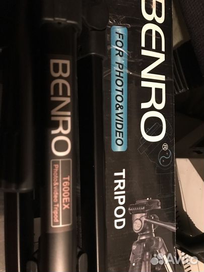 Штатив Benro t600ex, новый