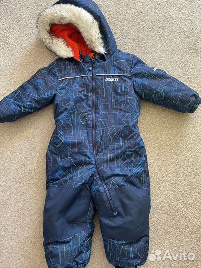 Зимний комбинезон для мальчика 86
