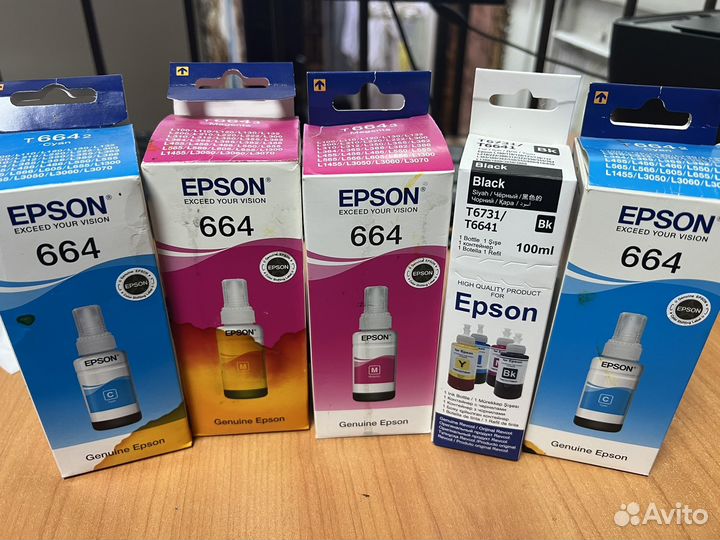 Краска для принтера epson