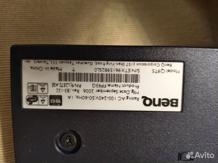 Мониторы Samsung E1920NR и benq Q9TS