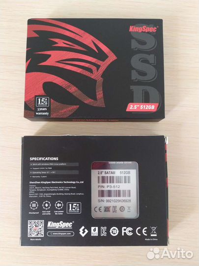 SSD диск 512gb