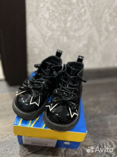 Ботинки весенние для девочки 22