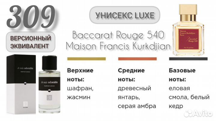 Парфюм Унисекс lux
