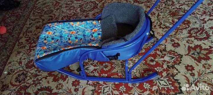 Детские санки с колесами