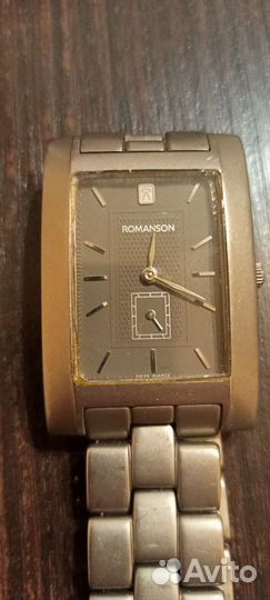 Часы romanson rm0589m titanium