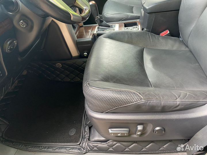 Автомобильные коврики 5D из экокожи Lux Volvo XC60