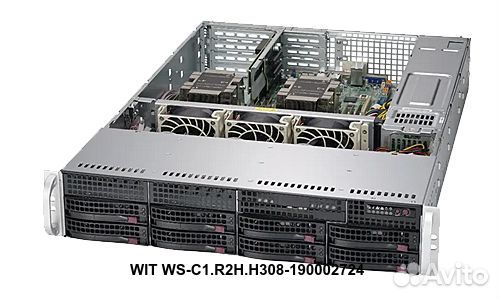 Сервер Supermicro WIT WS-C1.R2H.H308-190002724