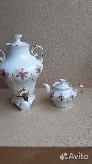 Самовар керамический