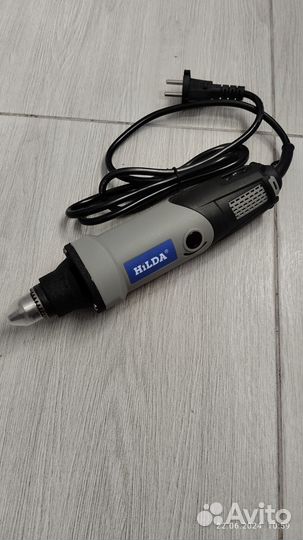 Мини дрель гравер Hilda md-400 с гибким валом