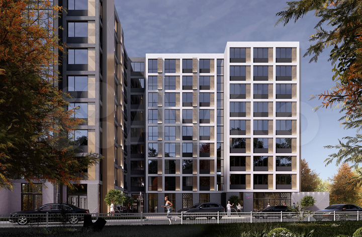 2-к. квартира, 58,9 м², 2/11 эт.