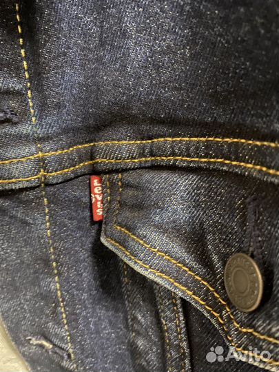 Джинсовая куртка levis мужская