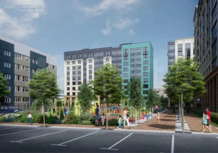 2-к. квартира, 59,1 м², 2/11 эт.