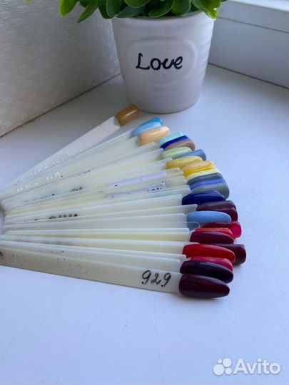 Гель лаки для маникюра набор бу