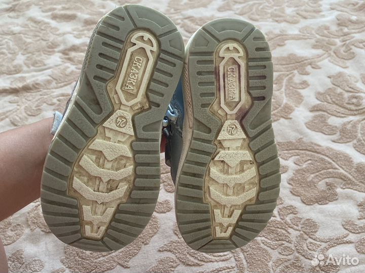 Ботинки демисезонные для девочки 24 размер