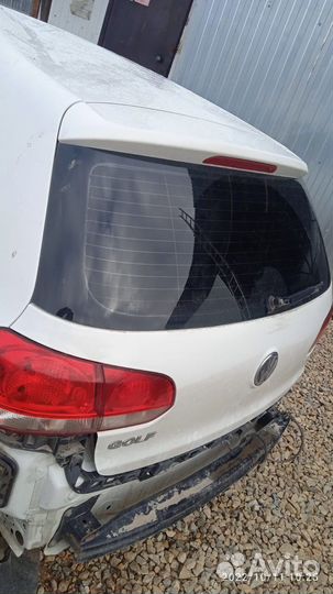 Volkswagen Golf 6 крышка багажника