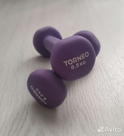 2 Гантели torneo 0.5