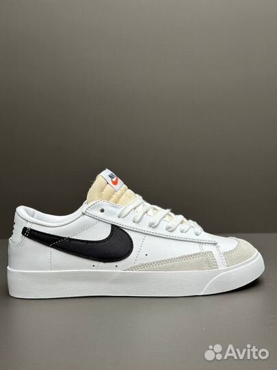 Кеды Nike Blazer Low 77 Gs White Black