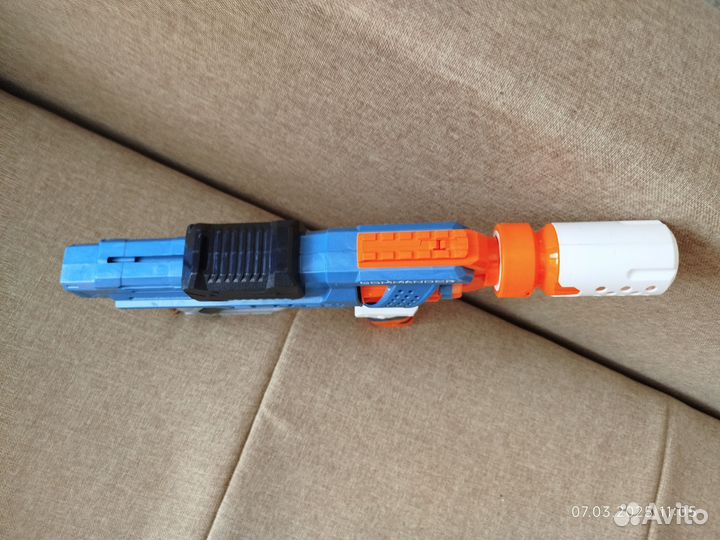 Бластер с мягкими пулями