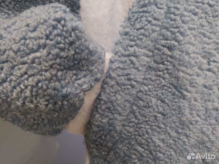 Красивая, комбинированная шубка 46 р