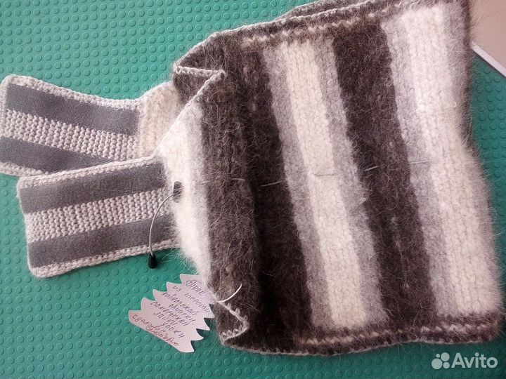 Согревающий пояс из собачьей шерсти