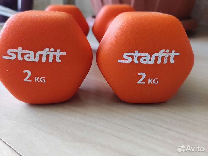 Гантели Starfit 2кг
