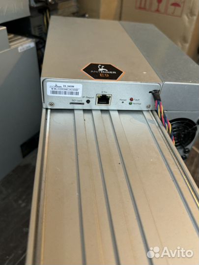 Antminer E9 2400М реальный склад Екатеринбург