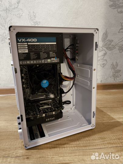 Начальный игровой пк Intel GTX