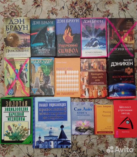 Книги по йоге, истории, психологии, эзотерике