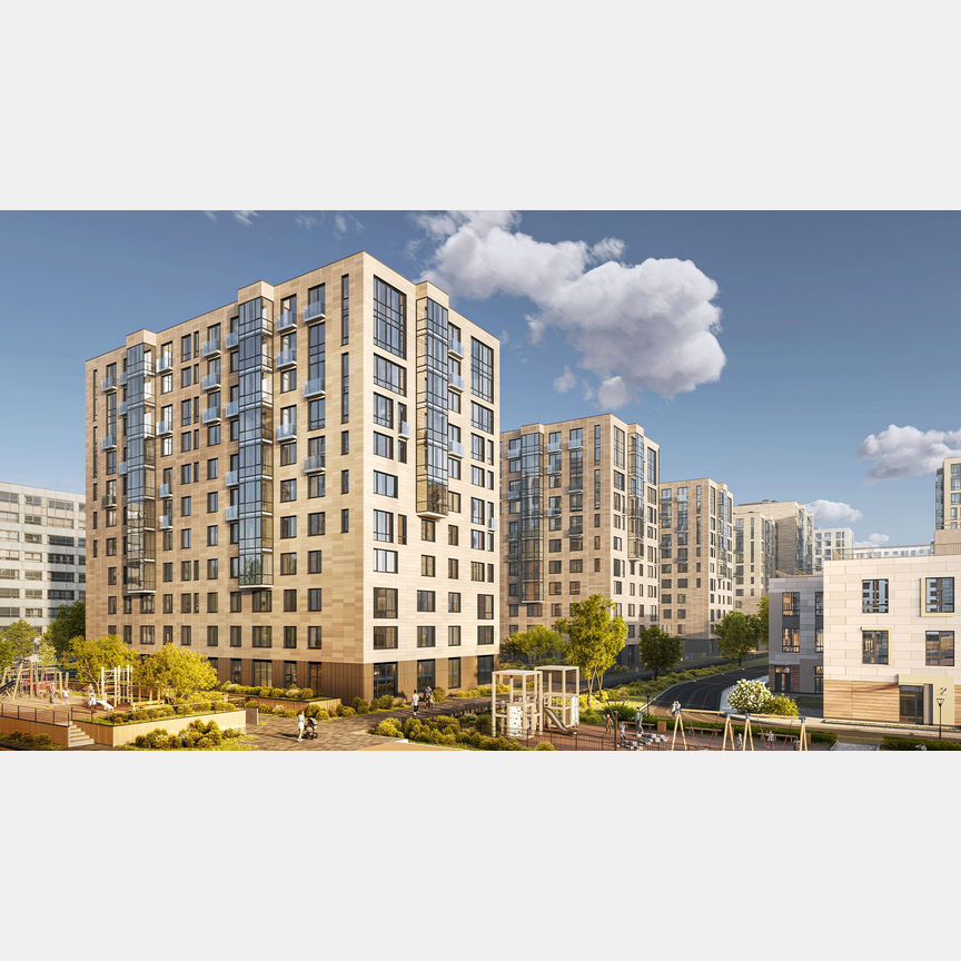 2-к. квартира, 73 м², 10/11 эт.