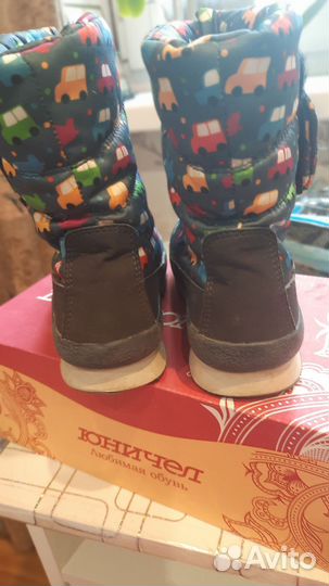 Сапоги зимние для мальчика р.29