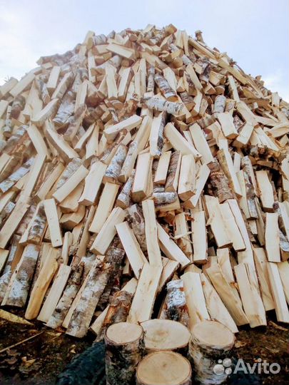 Дрова колотые