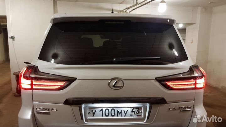 Lexus LX570 / LX450d Спойлер Wald N5KV3