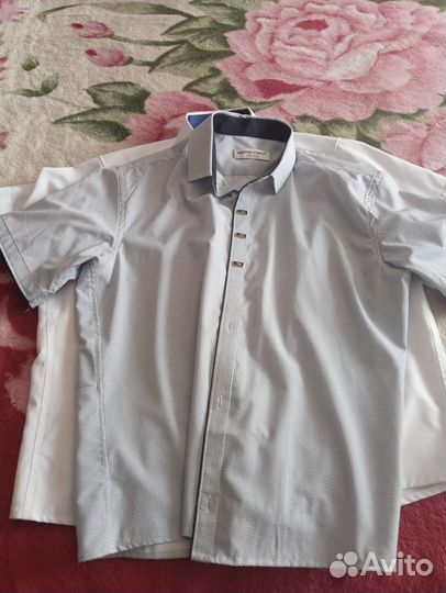 Рубашки для мальчика новые р. 158 -3штуки