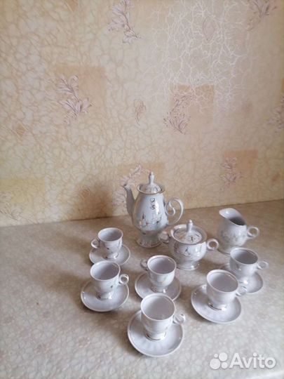 Кофейный сервиз новый