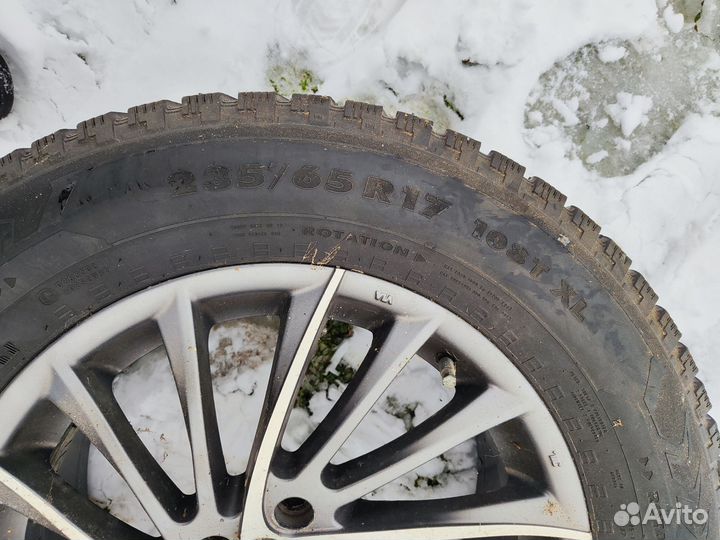 Литые диски r17 на volvo xc90