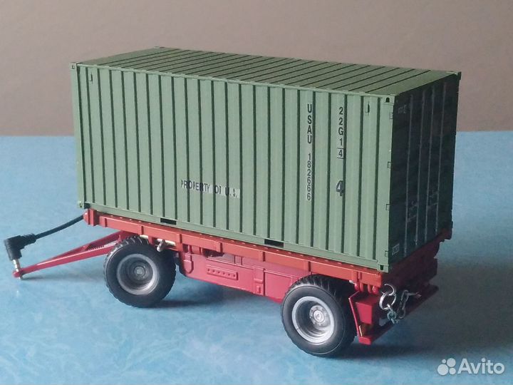 Siku прицеп р/у с контейнером 1:32