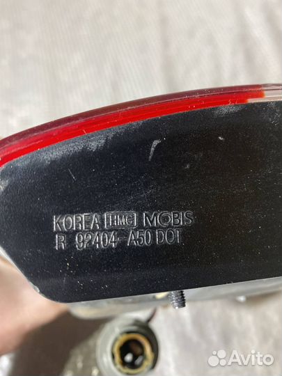 Фонарь задний правый hyundai i30 крышки багажника