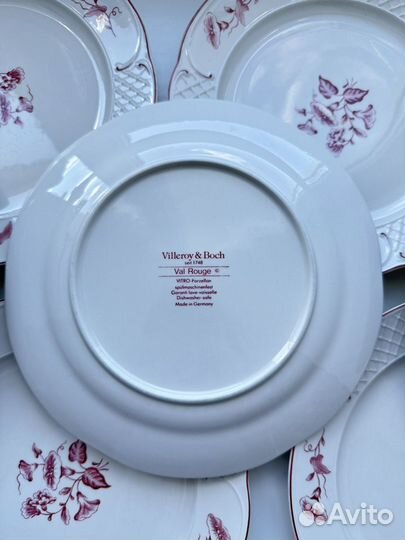 Villeroy boch Тарелки Val Rouge