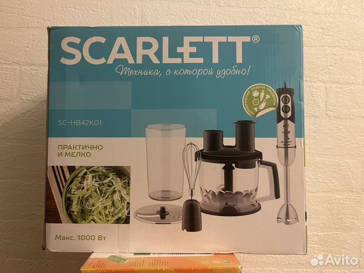 Погружной блендер Scarlett SC-HB42K01