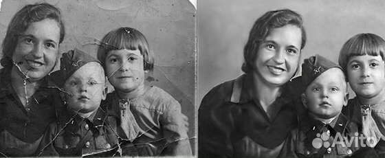 Реставрация старых фотографий